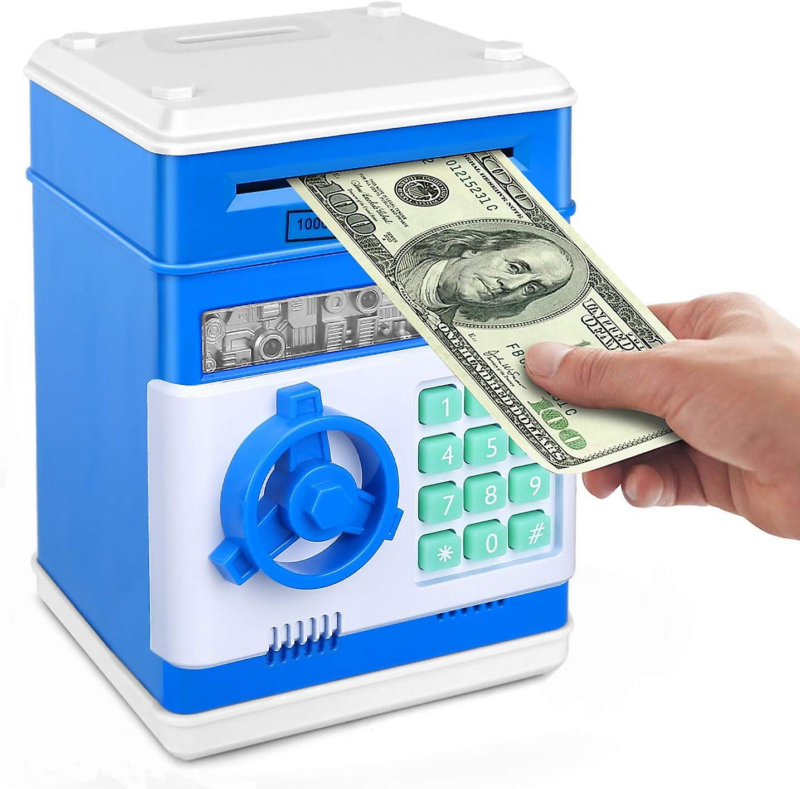 Kids Money Bank Machine (Bleu) - Image 3